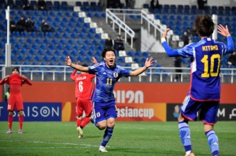 U20 일본, 요르단 2-0 격파…아시안컵 4강 대진표 완성