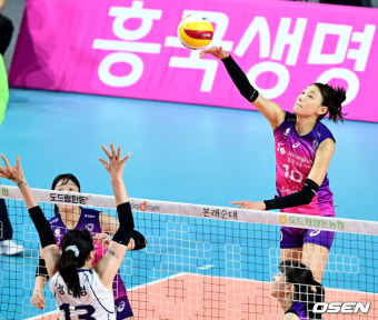 [사진]흥국생명 김연경, '이 악문 챔프 2차전'