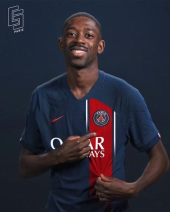 이강인 경쟁 구도 열리나...PSG, '바이아웃 704억' 장전→뎀벨레 영입 근접.