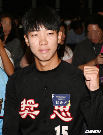 ‘이변은 없었다’ 고교 최고 좌완 장충고 황준서, 한화 전체 1순위 지명 