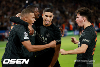 '이강인 부상 복귀전! 17분 소화' PSG, 음바페 PK+하키미 추가골→도르트문트 2-0 격파... '죽음의 조' UCL 1위로 출발![경기종료]