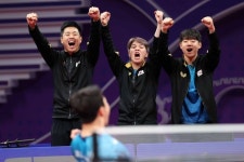 난적 이란 꺾은 한국 남자 탁구 대표팀, 중국과 금메달 놓고 격돌 가능성 [오!쎈 항저우]