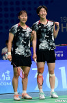 [사진]배드민턴 이소희-백하나, '중국 상대 단체 복식 승리'