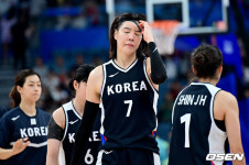 [사진]박지수, '항저우 아시안게임 여자농구 4강 한일전 쓰라린 패배'
