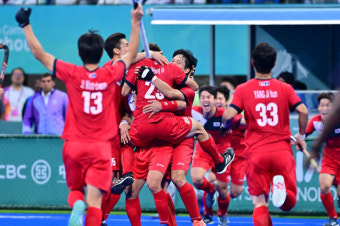 허미미와 남수현, 올림픽 메달리스트들이 홈경기 시축에 참여하여 팬들의 열정과 응원에 응답한다
