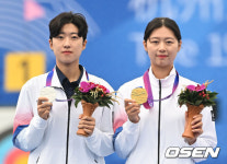“예쁜데 활도 잘 쏴!” 임시현 AG 3관왕, 새로운 스타탄생…韓양궁 미래 밝다!