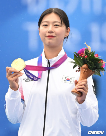 생각보다 빠른 '세대교체' 3관왕의 임시현, 직장인 궁사의 등장...금메달과 은메달 축제 양궁 [오!쎈 항저우]