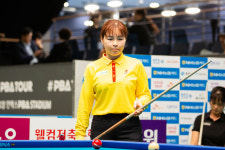세계선수권 우승 이신영, 프로당구 LPBA 데뷔전 승리 뱅크샷 중요성 체험