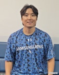 독립 야구단 출신 삼성 김동진, 내야수로서 공격보다 수비가 우선 [오!쎈 경산]