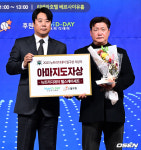 [사진]성남 대원중학교 박건수 감독, 일구상 아마지도자상