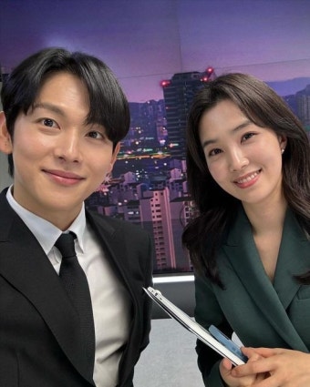 임시완, 7일 '뉴스룸' 출격..강지영 아나와 다정한 투샷