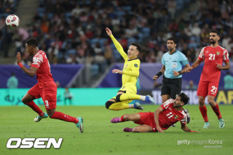 요르단, '김판곤 말레이' 4-0 대승... E조 1위-한국 2위