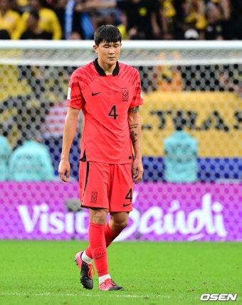 [사진]김민재, 말레이시아 상대 3골 허용