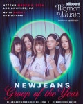뉴진스, 3월 6일 ‘2024 빌보드 위민 인 뮤직 어워드’ 수상+퍼포먼스 예고