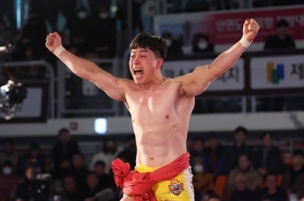 울주군청 이광석, 태안설날장사씨름대회서 6년 만에 개인 통산 3번째 장사 올라