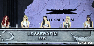 [사진]르세라핌,'미니 3집 미니앨범 쇼케이스 기자회견'