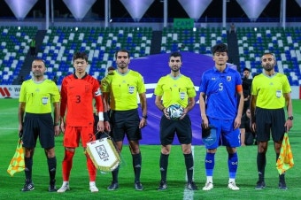 '황선홍 감독 부재중' 올림픽 대표팀, 태국에 1-0 신승...4강서 사우디와 격돌