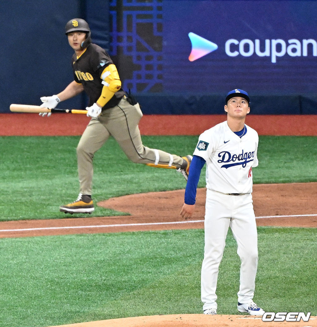 2025 메이저리그 LA 다저스의 김하성, 야마모토 상대 안타 터뜨려 기대에 응답