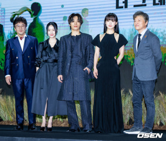 [사진]김인권-이정현-구교환-전소니-권해효,'기생수 더 그레이의 주연배우들'