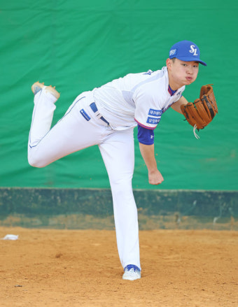 삼성 ‘슈퍼 루키’ 육선엽, 상무 상대 드디어 첫선...박진만 감독, 