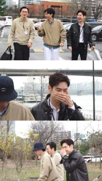 유재석, '수사반장' 이제훈도 몰라볼 민낯 공개..변장 수준 얼굴 ('놀뭐')