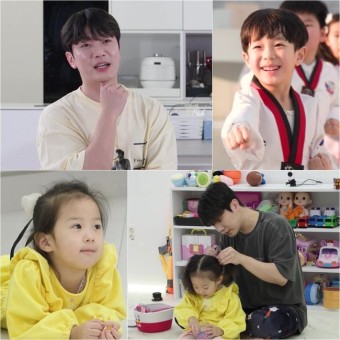 '율희와 이혼' 최민환, '싱글대디' 육아일상 