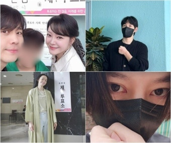 '곰돌이' 뉴진스 민지→흑백 기안84, 논란 최소화 투표 인증법 [Oh!쎈 이슈]