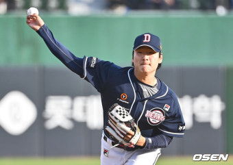 '108구 무실점' 곽빈 교체→역전패, 이승엽의 판단 “박동원한테 힘 다 썼다. 110개 넘어가면 다음 등판도…”