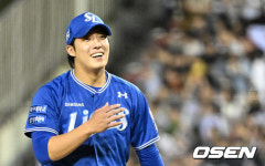 ‘5회 만루 위기 탈출→다승 단독 선두’ 원태인, 팬들의 함성에 소름 돋았다 폭풍 감동