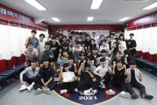 빛나는 미래를 응원해! 김천상무, 율곡고등학교 대상 진로체험 진행