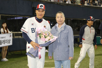 ‘회장님은 승리 요정’ 이승엽 감독 100승&양석환 멀티포 폭발…두산, 롯데에 패배 설욕 ‘2연패 탈출’ [잠실 리뷰]