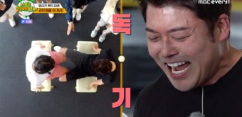 전현무, 김민경과 허벅지 씨름..괄약근까지 동원 “왼쪽 골반 망가졌다” (‘라베했어’)[어저께TV]