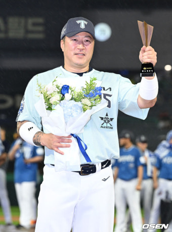 41세에 MVP 실화냐…올스타전 역사를 바꾼 최형우의 메시지 “후배들이여, 나이 들어도 할 수 있다” [올스타전]