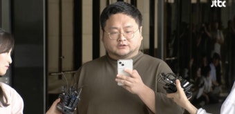 구제역, 검찰 자진출석 “쯔양 공갈협박한 적 없다..5천5백만원 용역계약”[종합]