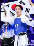 [사진]파리올림픽 대한민국 태권도 두 번째 금메달 주인공 김유진