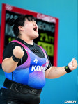 [사진]파리올림픽 역도 박혜정 포효, '용상 168kg 해냈다'