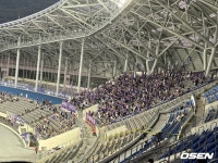 용인에서 울려 퍼진 “나의 사랑 나의 수원~” 지지대더비 승자는 수원 [오!쎈 용인]