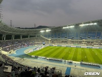 ‘3218억 원짜리 애물단지’ 용인미르스타디움, 수원삼성 이사와서 처음 제구실 했네 [오!쎈 용인]