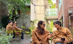 이효리♥이상순, 시밀러 룩 입고 서촌 데이트..꿀 떨어지는 달달 눈빛