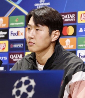 PSG 대표로 UCL 기자회견 참석한 이강인 