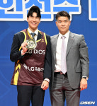 [사진]창원LG, 2라운드 4순위로 연세대 최형찬 지명