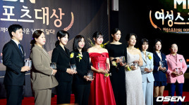 [사진]여성스포츠대상 시상식 영광의 얼굴들