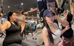 미나, 시누이 밀착 케어로 주 4일 헬스장行…벌써 47kg 감량