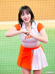 [사진]하지원 치어리더,'감사합니다'