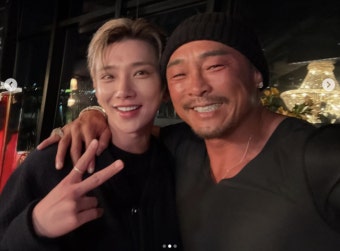추사랑, 잘생긴 삼촌 생겼다..추성훈 