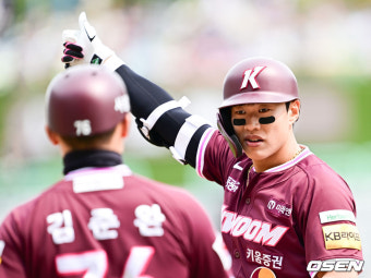 키움, 송성문과의 120억원 규모 6년 다년계약 합의 완료, KBO 역대 최고액 계약체결