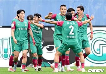 [사진]선제골 김현오,'대전의 축제'