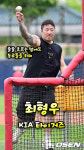 최형우,줄줄 흐르는 땀에도 팀을 위해 배팅볼 [O! SPORTS 숏폼]