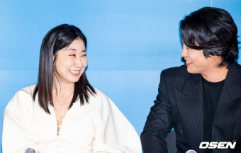 [사진]라미란,'안재홍 보며 환한 미소'