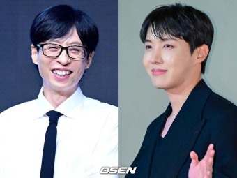 제이홉, '핑계고' 유재석 만났다..